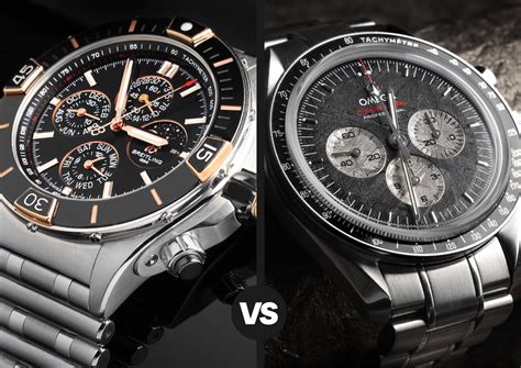 breitling omega|Breitling VS Omega .